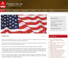 Florin Law P.A - Joomla Development