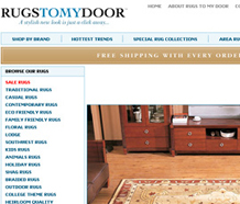 Rugs To My Door - Wordpress Development